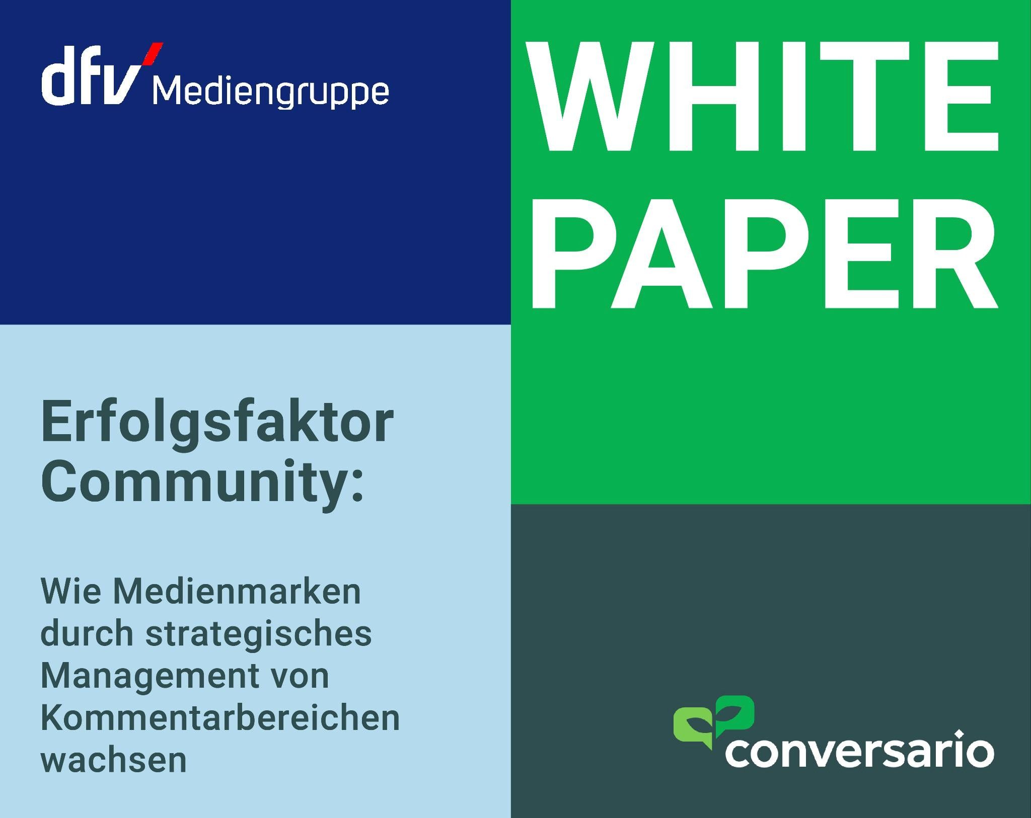 Das Whitepaper zeigt, wie Publisher ihre Communities online erfolgreich managen.